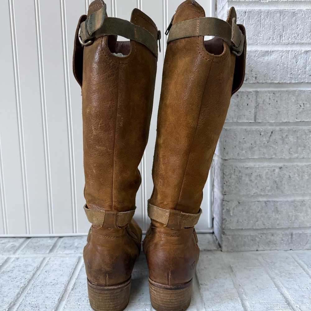 UGG Australia Darcie Leather Riding Boots - Picture 7 of 15